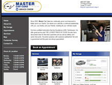 Tablet Screenshot of mastercarcareocoee.com